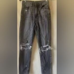 American Eagle Outfitters Ripped Black Women's Jeans